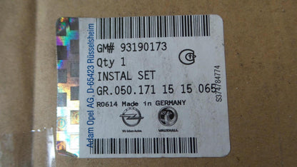 Original OPEL Astra-G/H Corsa-C Zafira-A Bremsensatz komplett hinten 93190173