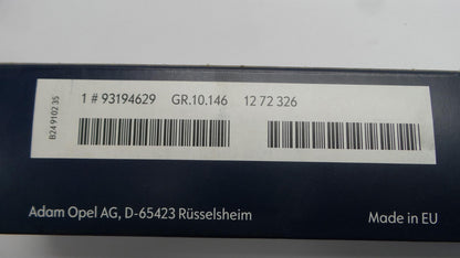 Original OPEL Astra-H 2004-2014 2x Scheibenwischer Wischerblätter Vorne 93194629