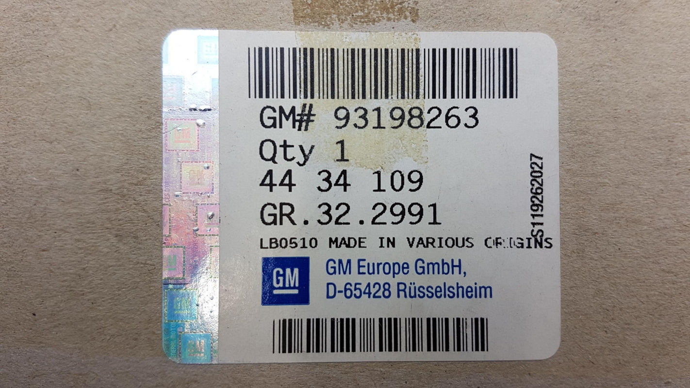 Original OE OPEL Automatikgetriebe Steuergerät 93198263
