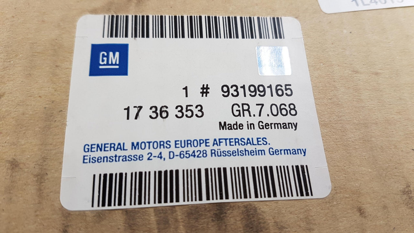 Original OPEL Astra-H Corsa-D Zafira-B Anhängerkupplung Elektrosatz 93199165