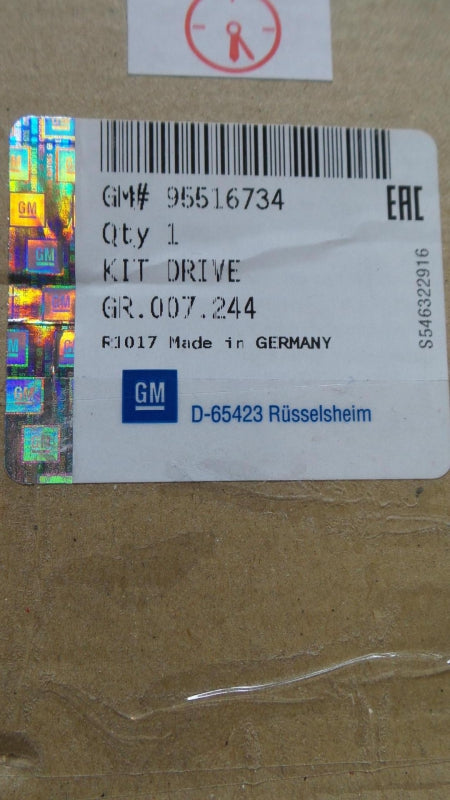 Original OPEL Astra-F Corsa-B Tigra-A Vectra-B 1.6i Zahnriemensatz 95516734