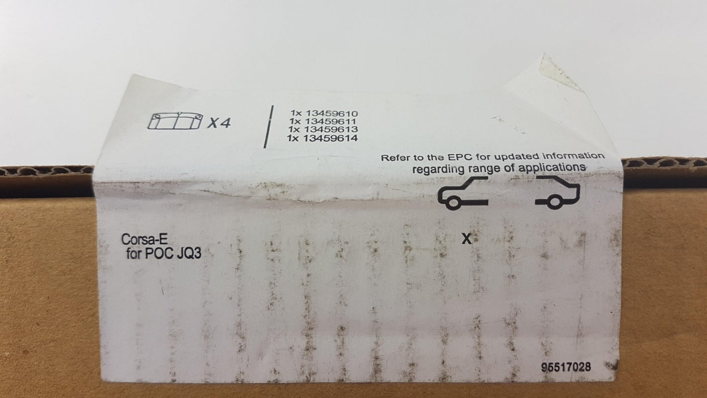 Original OPEL Corsa-E Bremsbeläge Bremsklötze 14" hinten 95517028