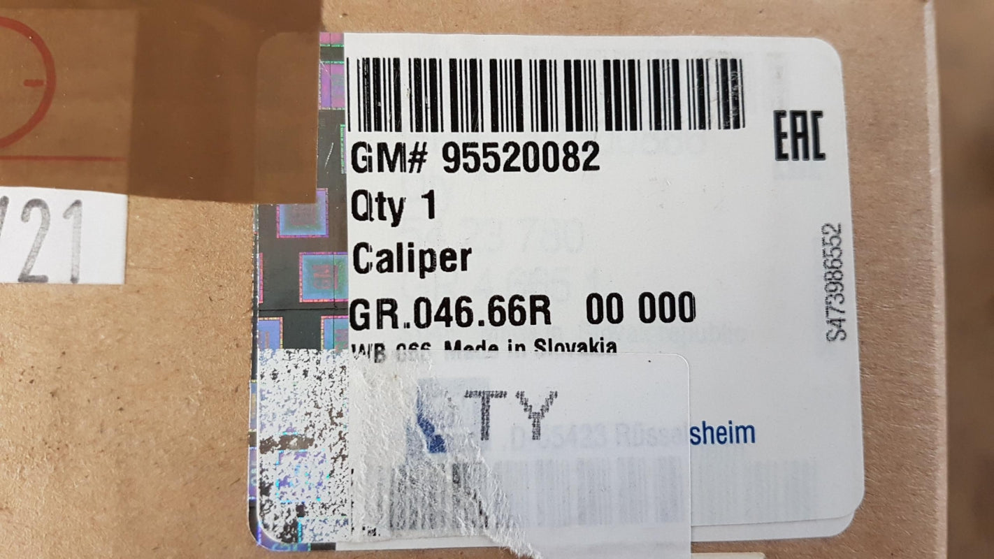 Original OE OPEL Bremssattel 95520082