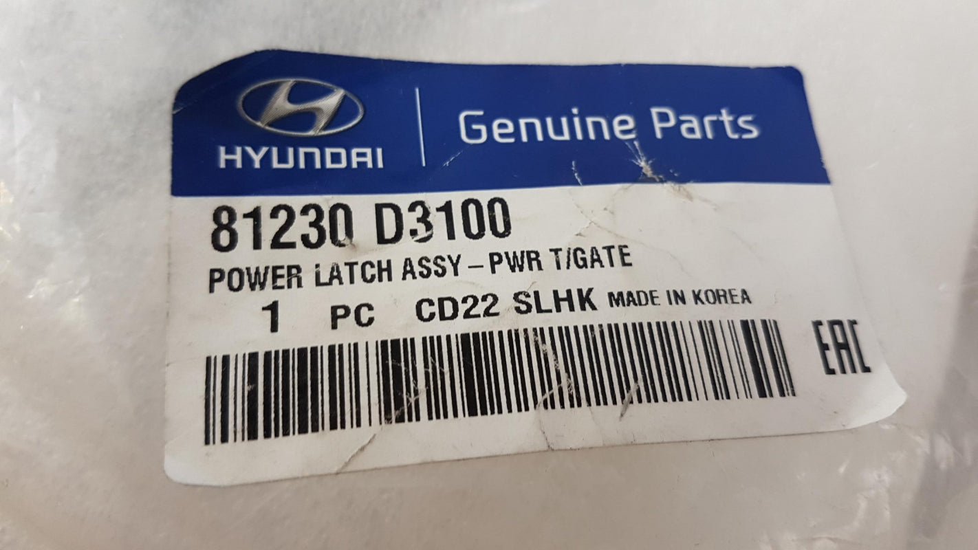 Original HYUNDAI Tucson 2015-2021 Heckklappenschloss 81230D3100