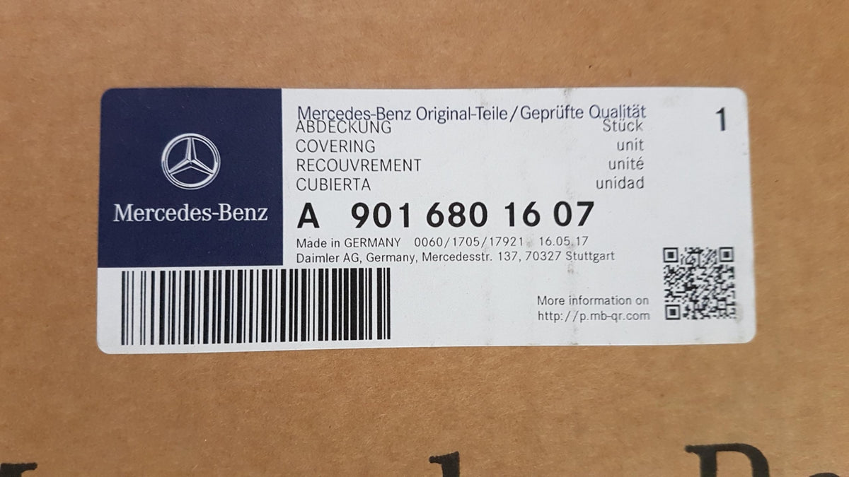 Original OE MERCEDES-BENZ Instrumententafel Verkleidung A9016801607