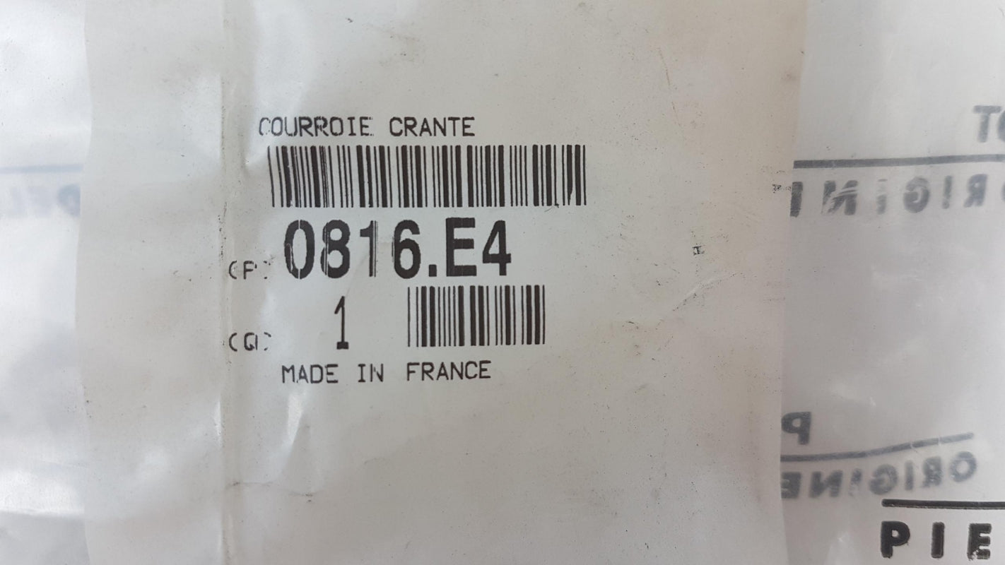 Original PEUGEOT 806 807 CITROEN Jumpy Synergie 1.4 / 2.0 HDi Zahnriemen 0816E4