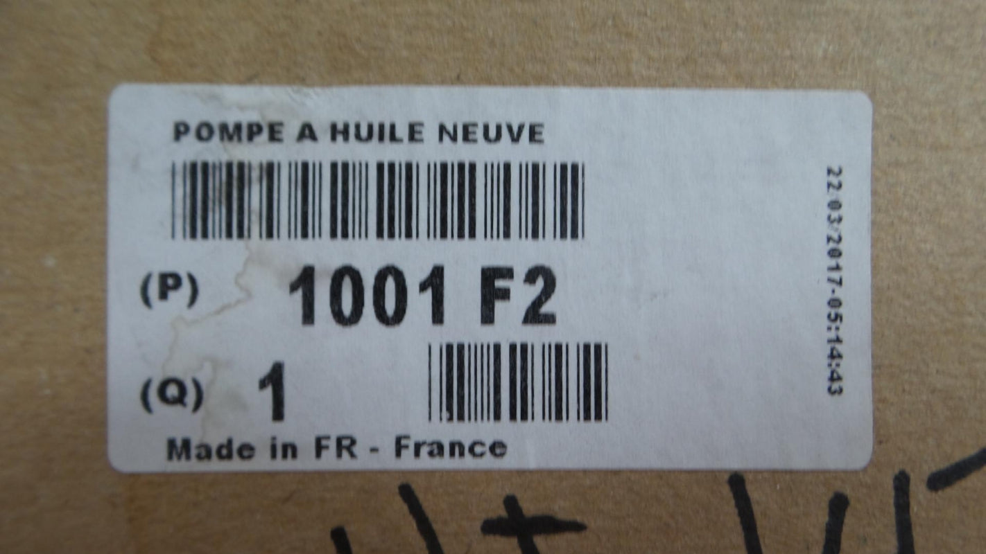 Original PEUGEOT 207 3008 5008 Bipper CITROEN C1-C5 XSara 1.6HDi Ölpumpe 1001F2