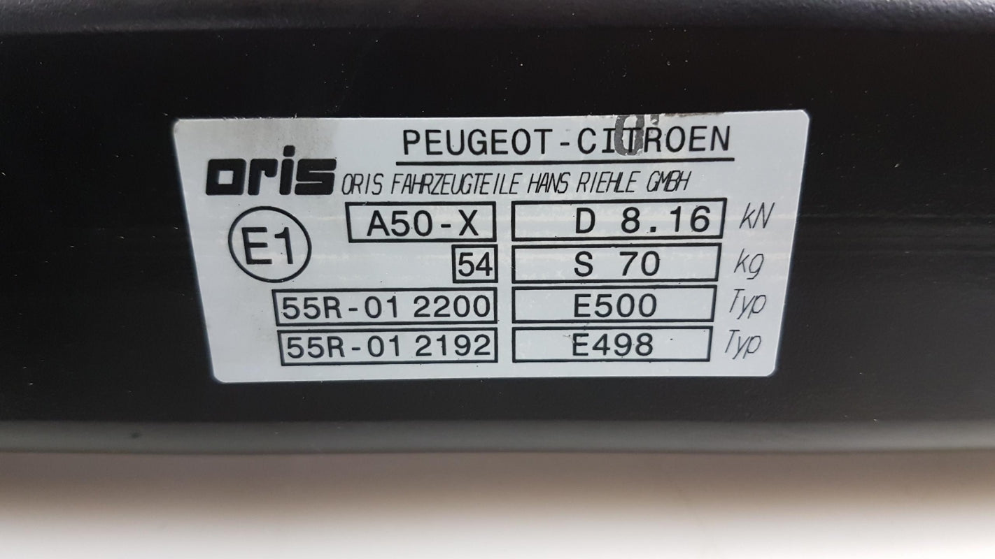 Original PEUGEOT Partner Tepee CITROEN Berlingo Anhängerkupplung 1608878780