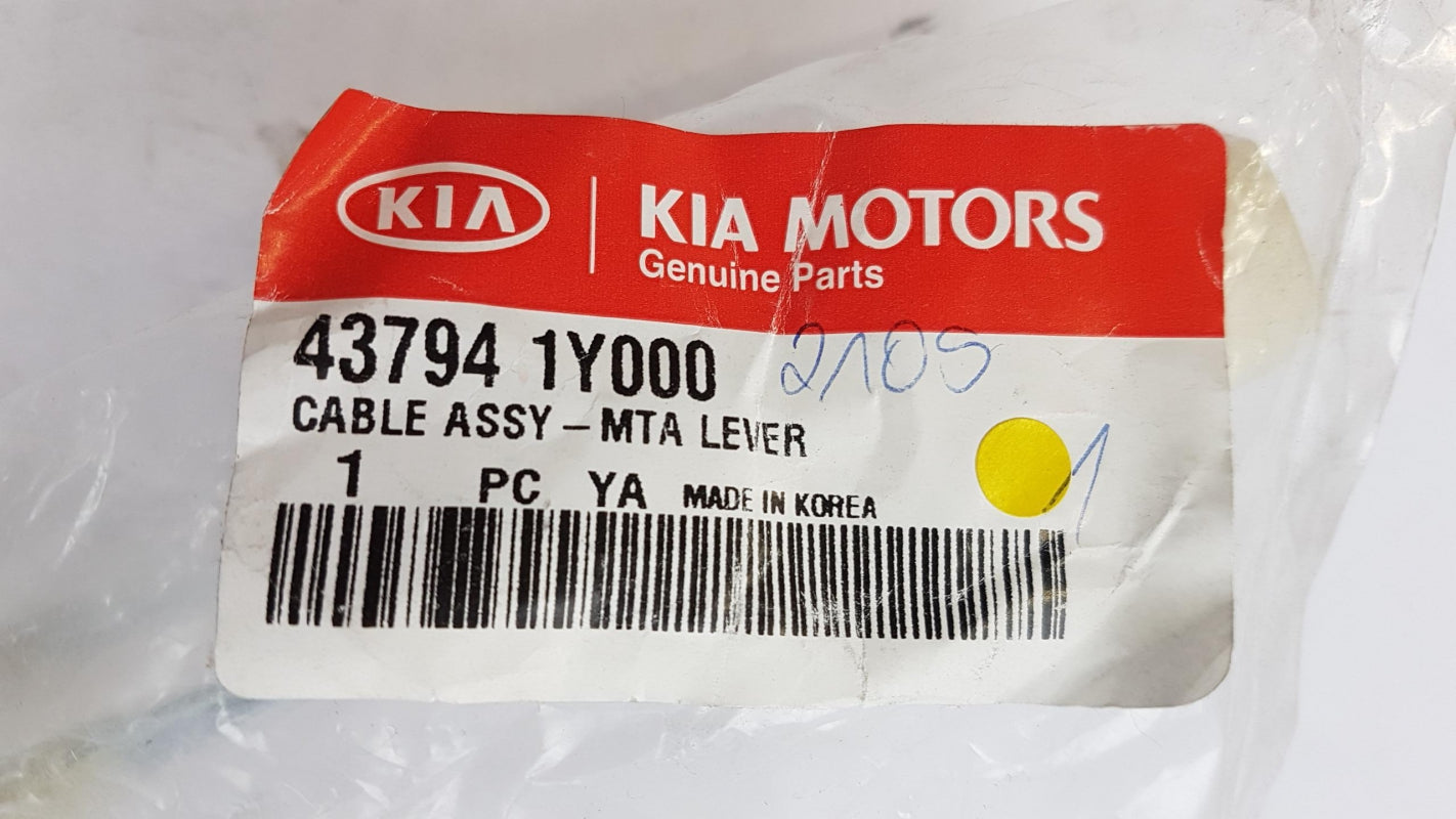 Original KIA Picanto II '11-'15 Schaltgetriebe Seilzug 437941Y000