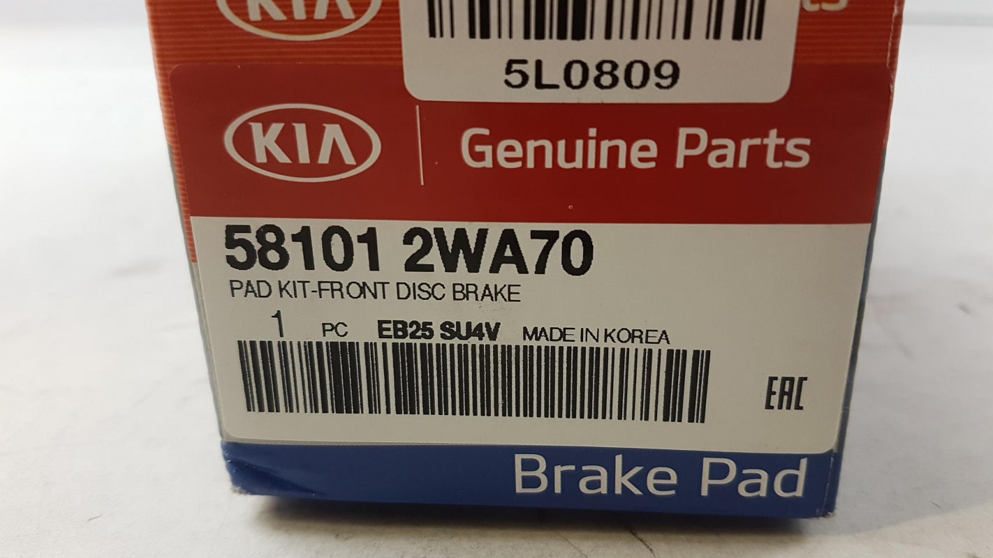 Original OE HYUNDAI/KIA Bremsbeläge 581012WA70