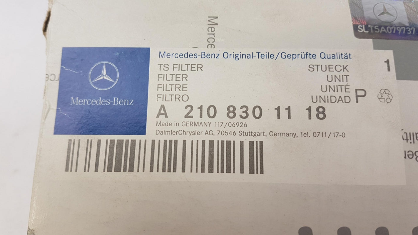 Original OE MERCEDES-BENZ Innenraumfilter A2108301118