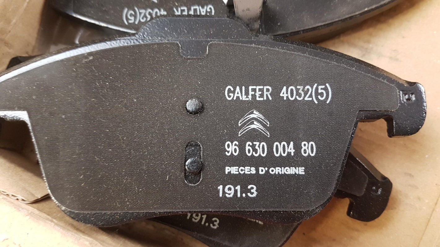 Original CITROEN C5 (X7) Bremsbeläge Satz Vorne 1610103880