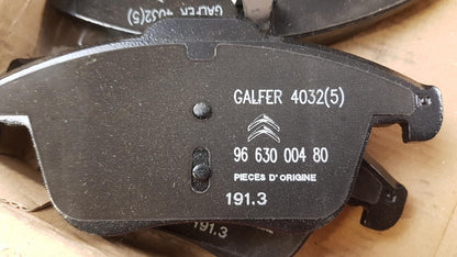 Original CITROEN C5 (X7) Bremsbeläge Satz Vorne 1610103880