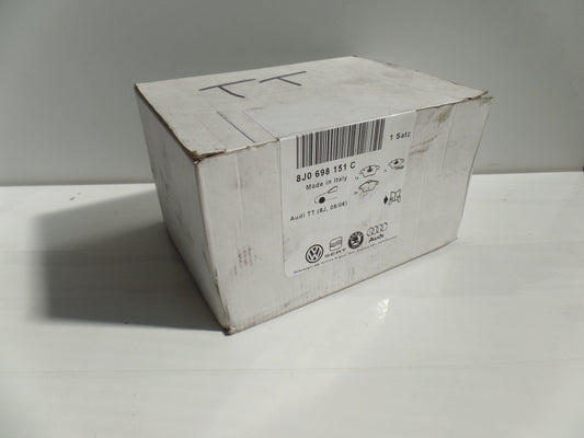 Original AUDI A1 TT Bremsbeläge Bremsklötze mit Warnkontakt vorne 8J0698151C