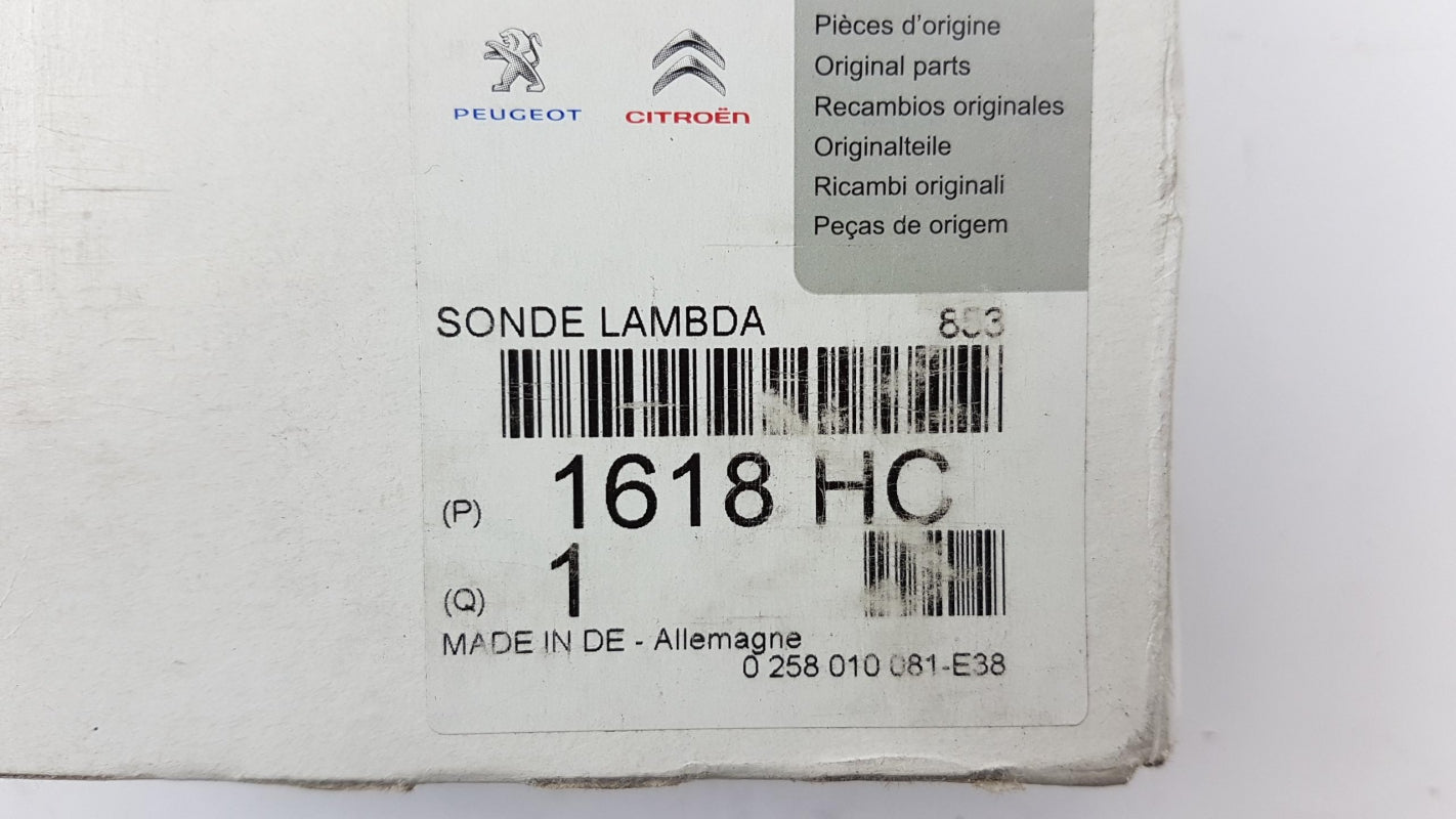 Original PEUGEOT 207 208 3008 5008 RCZ CITROEN C4 C5 DS3 DS5 Lambdasonde 1618HC