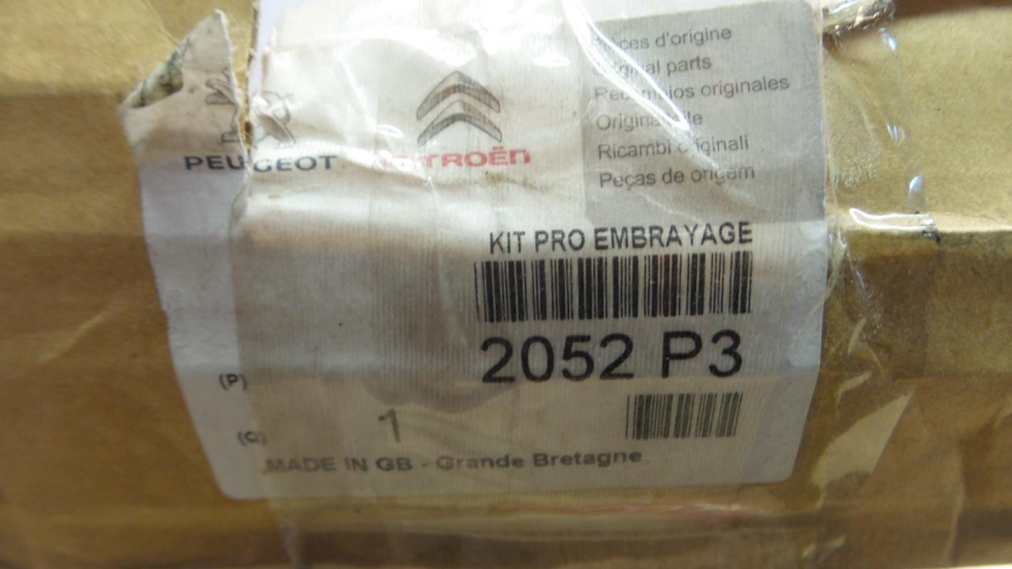 Original PEUGEOT 307 308 407 807 CITROEN C4 C5 C8 2.0 HDi Kupplungssatz 2052P3