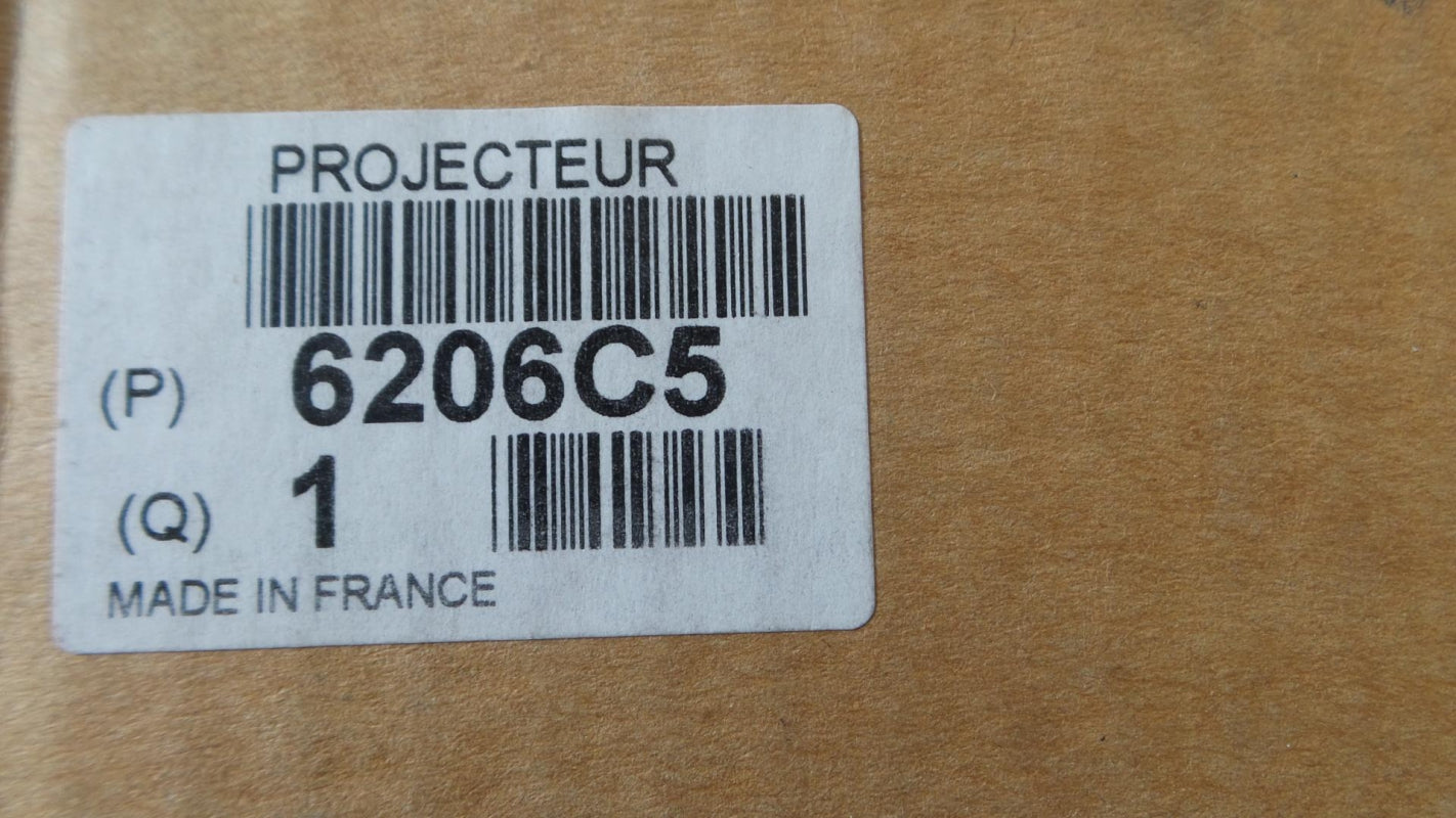 Original PEUGEOT Expert III CITROEN Jumpy III Hauptscheinwerfer rechts 6206C5