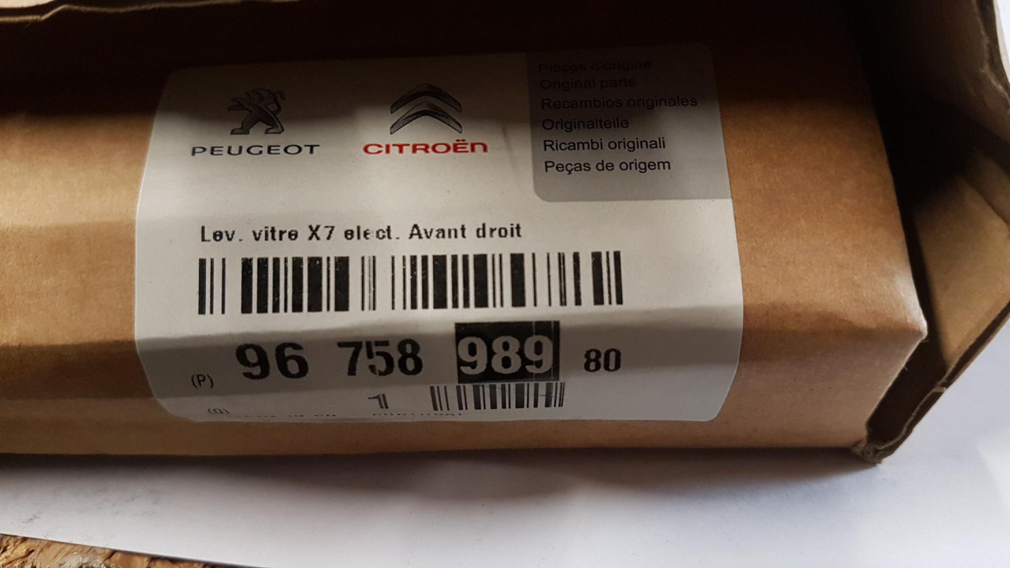 Original OE Peugeot Fensterheber 9675898980