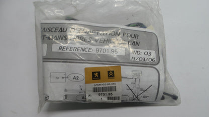 Original CITROEN C2 C3 C5 Leitungssatz Montagesatz für Radio Interface 970195