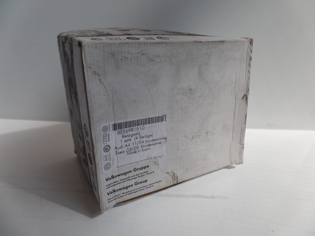 Original AUDI A4 (B7) A6 (C6) SEAT Exeo Bremsbeläge vorne 8E0698151G
