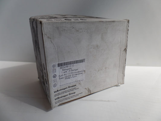 Original AUDI A4 (B7) A6 (C6) SEAT Exeo Bremsbeläge vorne 8E0698151G