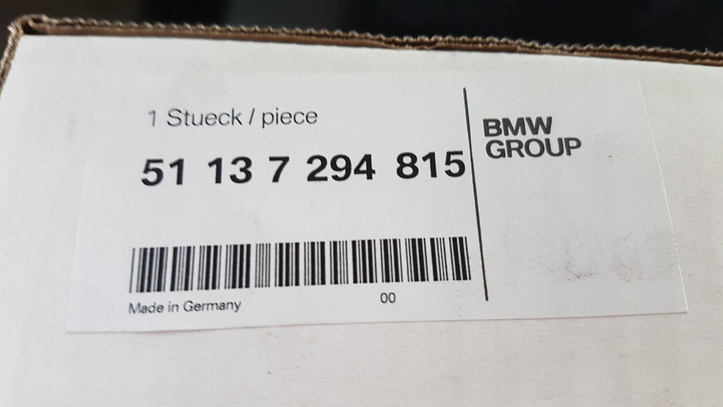 Original OE BMW Kühlergittereinsatz 51137294815