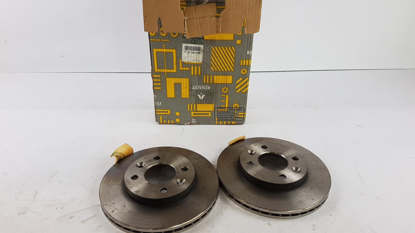 Original RENAULT Clio Megane Thalia Bremsscheibensatz (2 stück) vorne 7701204286