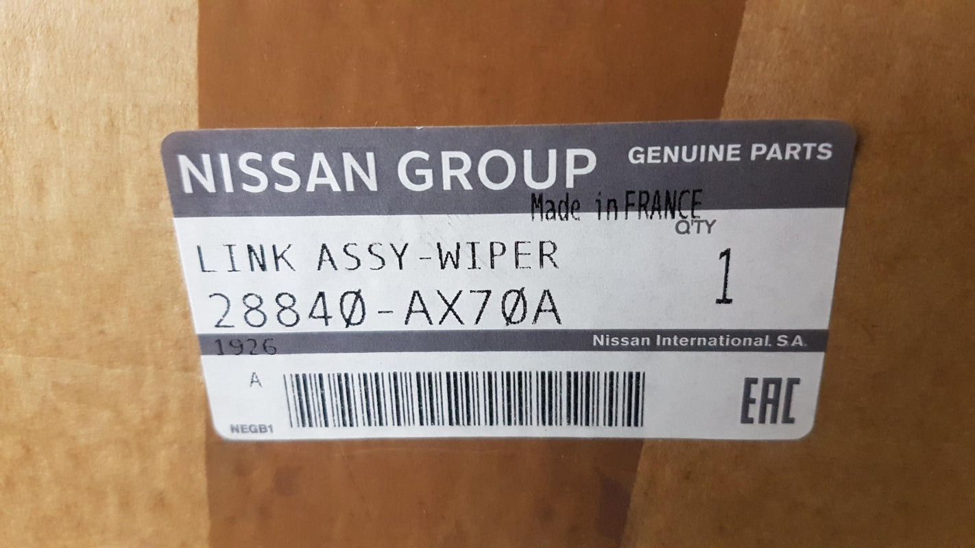 Original NISSAN Micra K12 Wischergestänge vorne 28840AX70A