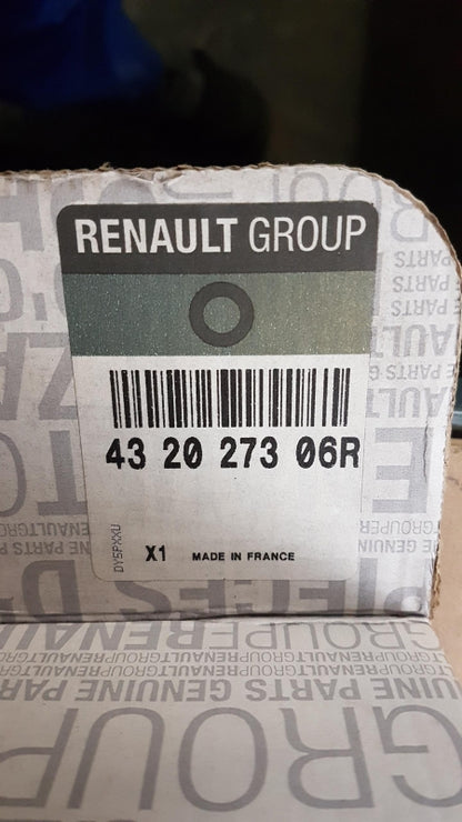 Original RENAULT Espace V 1x Bremsscheibe mit Radlager Hinten 432027306R