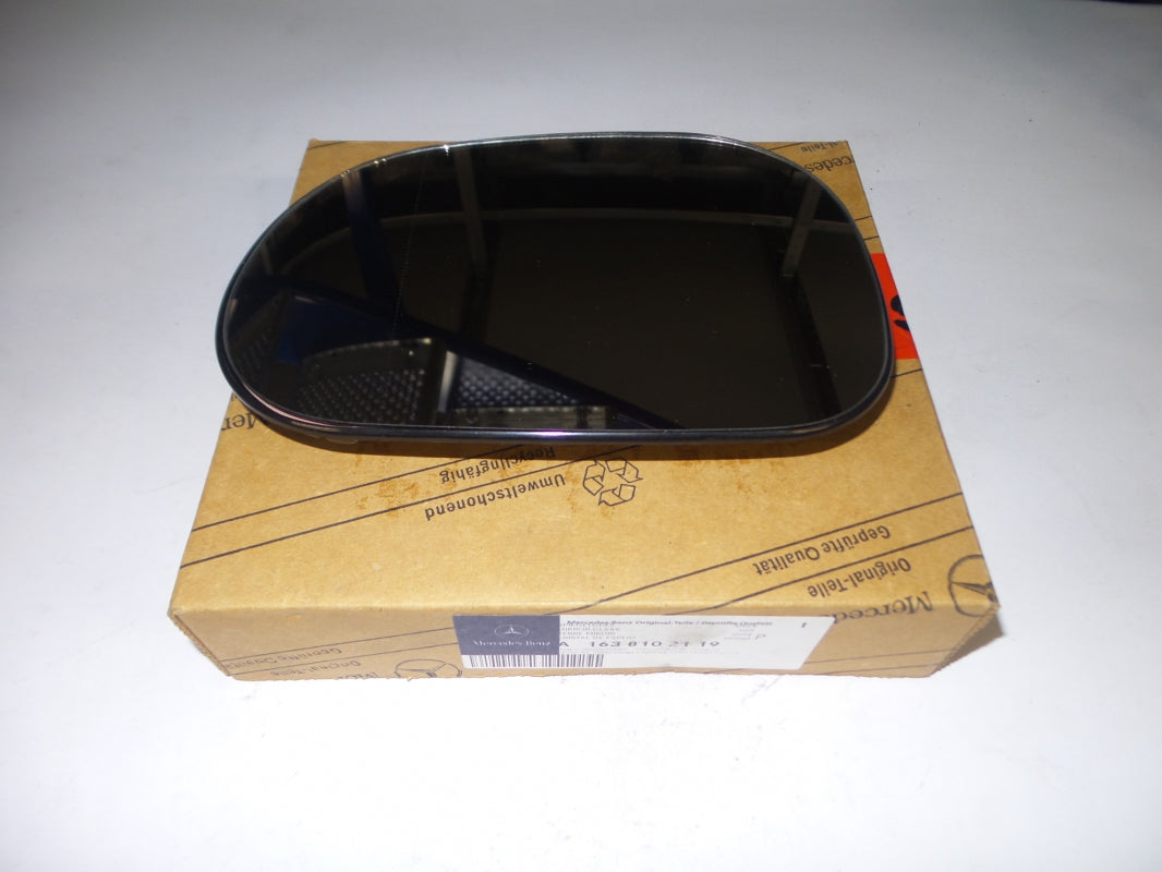 Original MERCEDES-BENZ W163 Außenspiegelglas links A1638102119