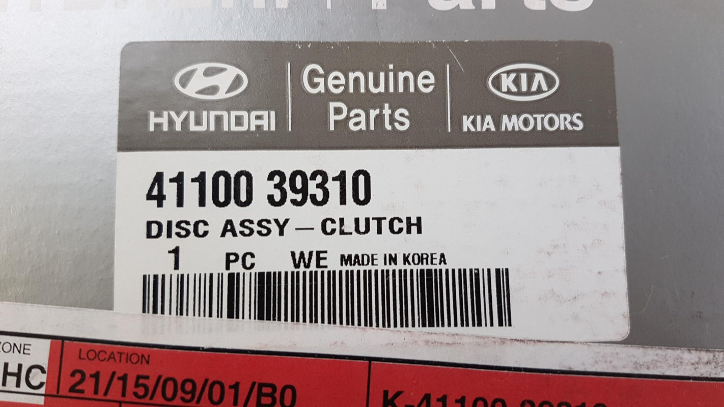 Original HYUNDAI Tucson I KIA Sportage II 2.0CRDi Kupplungsscheibe 4110039310