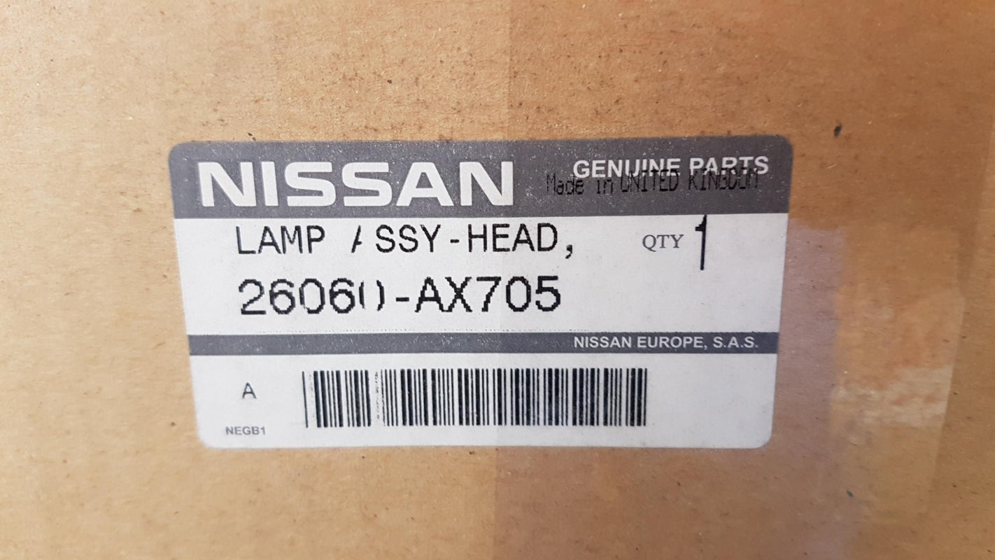 Original NISSAN Micra 2002-2010 Hauptscheinwerfer Links Vorne 26060AX705