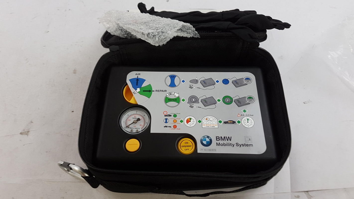 Original BMW X1 3er VI Reifen Mobility Set 71102333674