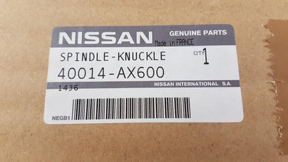 Original NISSAN Micra K12E Note UK Make Achsschenkel Vorne Rechts 40014AX600