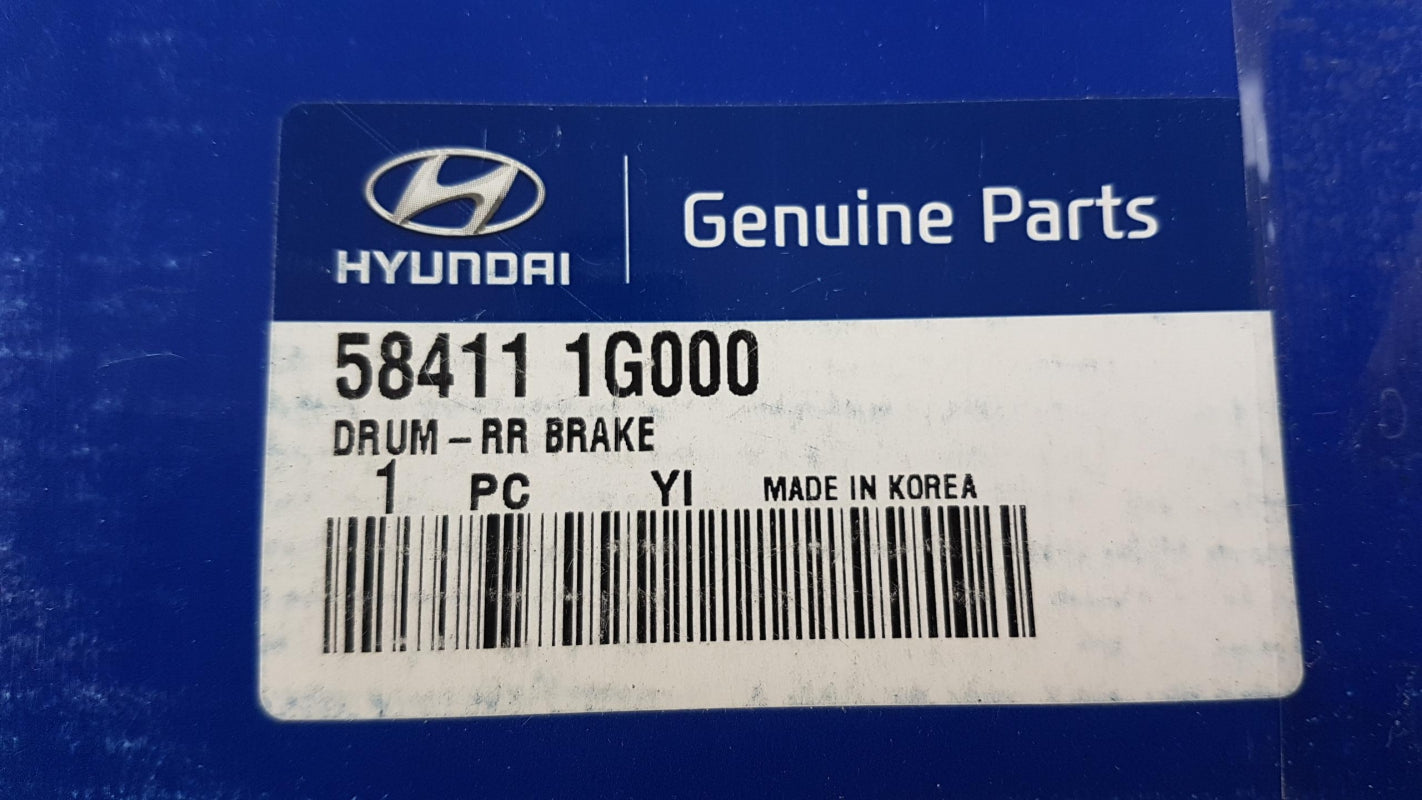 Original KIA Rio HYUNDAI Accent I10 I20 Verna Bremstrommel Hinten 584111G000