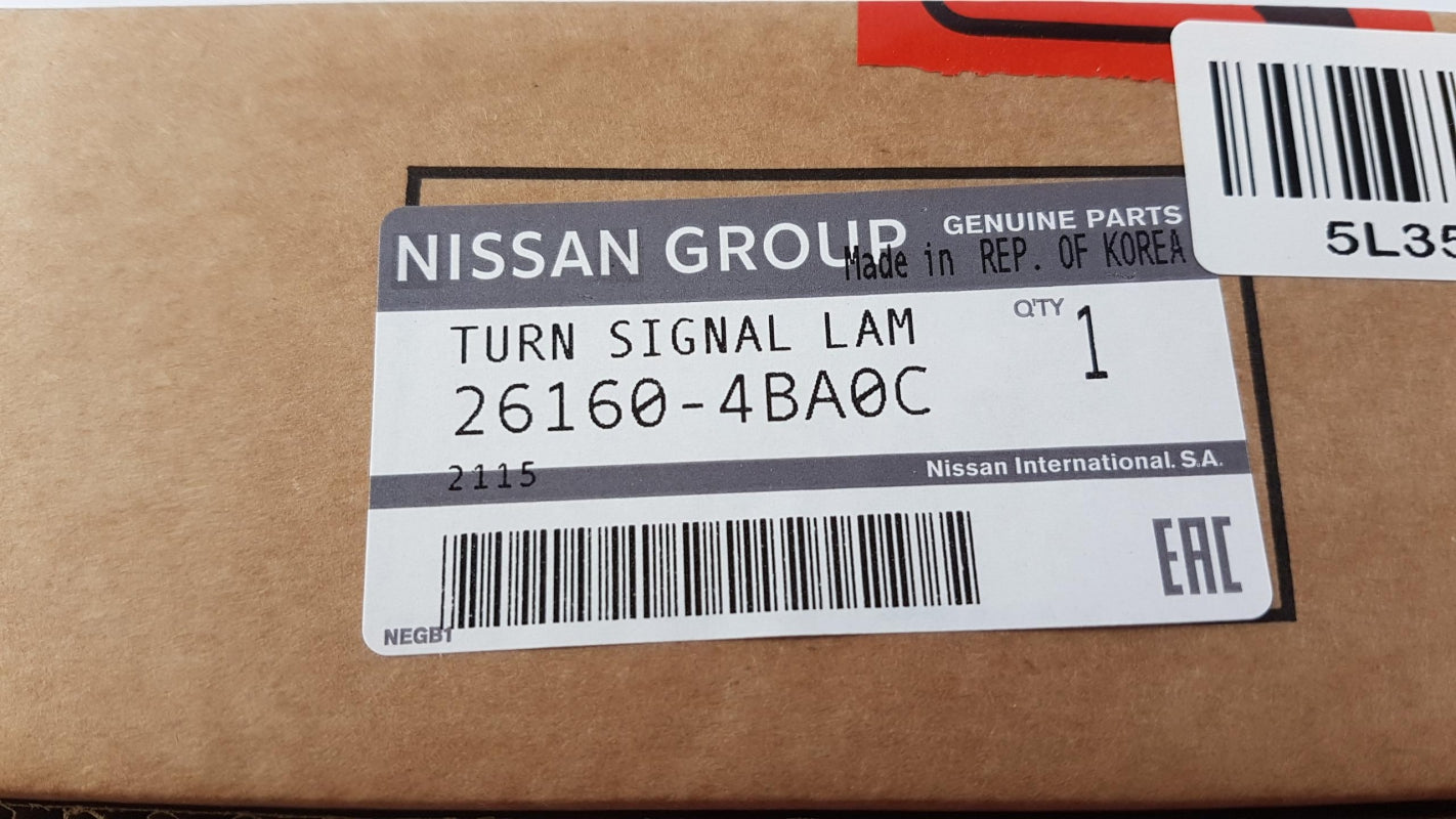 Original NISSAN X-Trail Qashqai Blinkleuchte rechts 261604BA0C