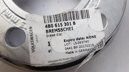 Original VW Passat SKODA Superb Bremsscheibe belüftet 288X25mm vorne 4B0615301B