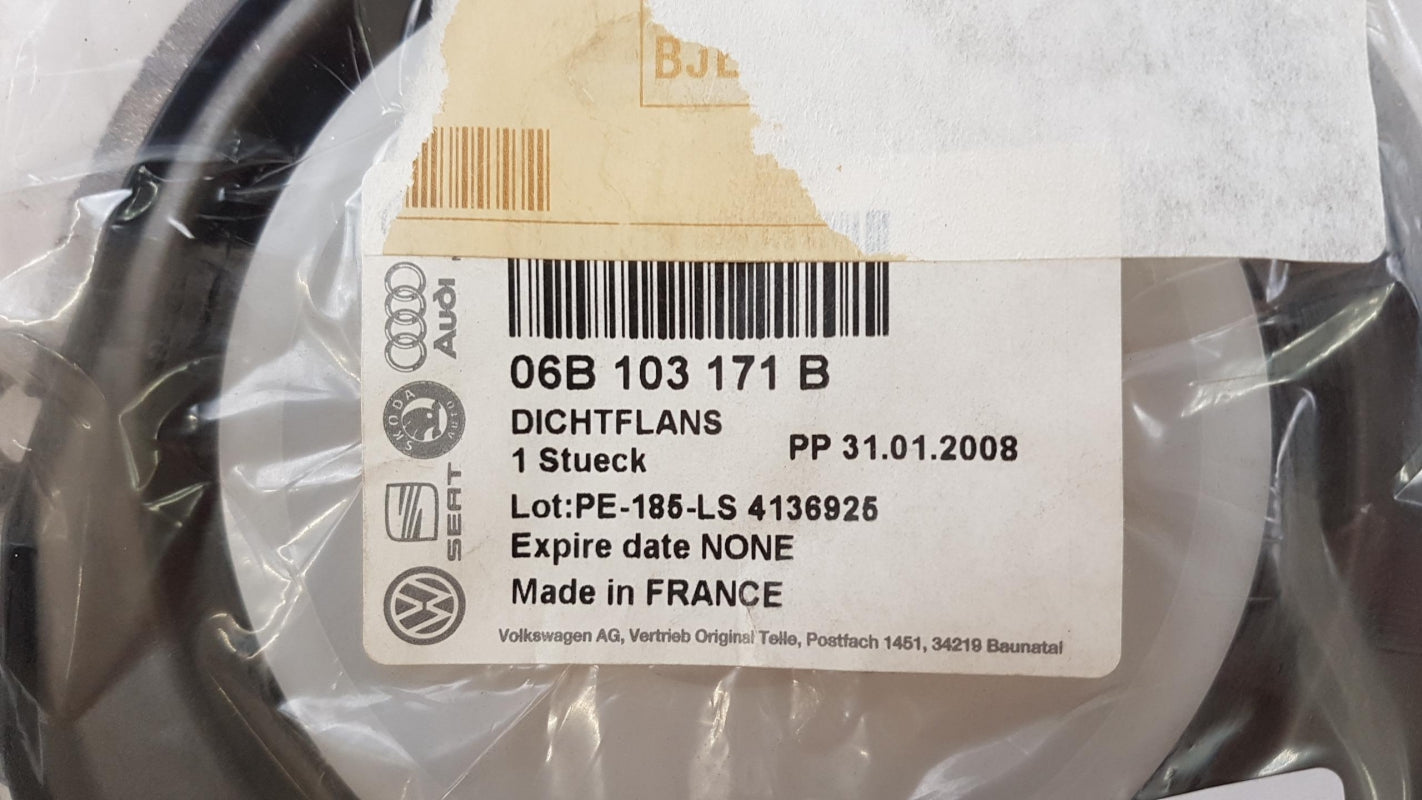 Original OE Volkswagen Kurbelwellendichtring 06B103171B