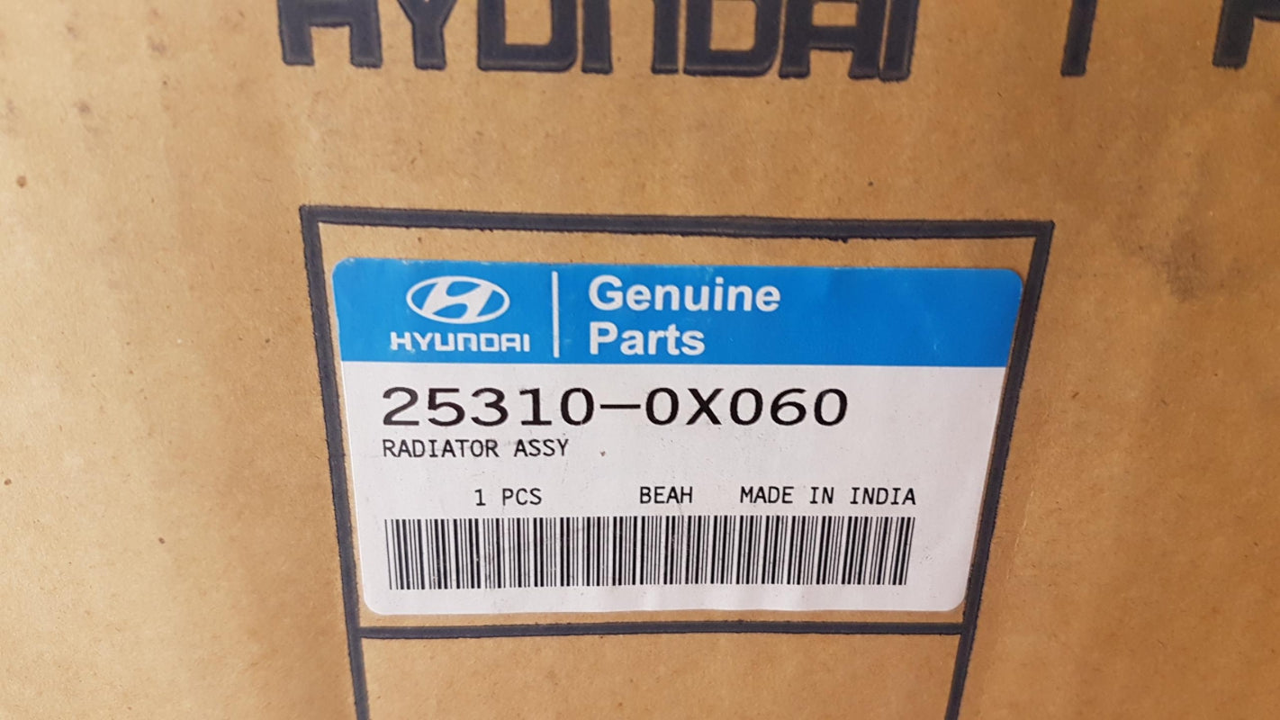 Original OE HYUNDAI/KIA Wasserkühler 253100X060