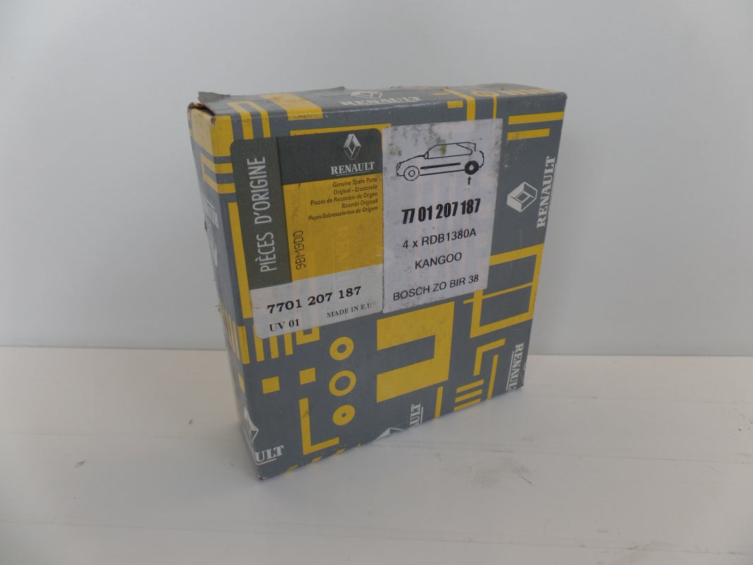 Original RENAULT Kangoo I Bremsbeläge Bremsklötze hinten 7701207187