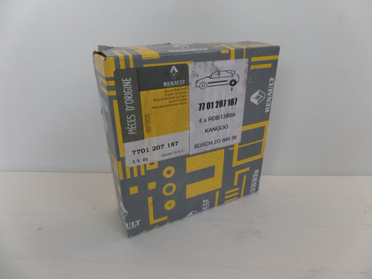 Original RENAULT Kangoo I Bremsbeläge Bremsklötze hinten 7701207187