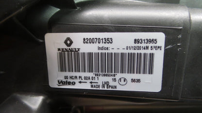 Original OE RENAULT Scheinwerfer 8200701353