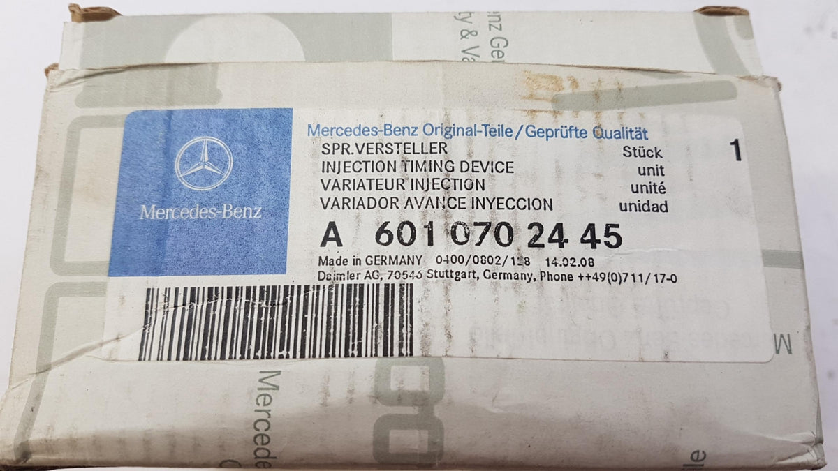 Original MERCEDES-BENZ W638 Vito 110D Einspritzpumpe Zahnrad A6010702445