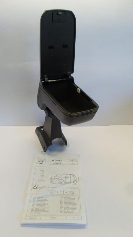 Original RENAULT DACIA Dokker Lodgy Armlehne schwarz 8201521527