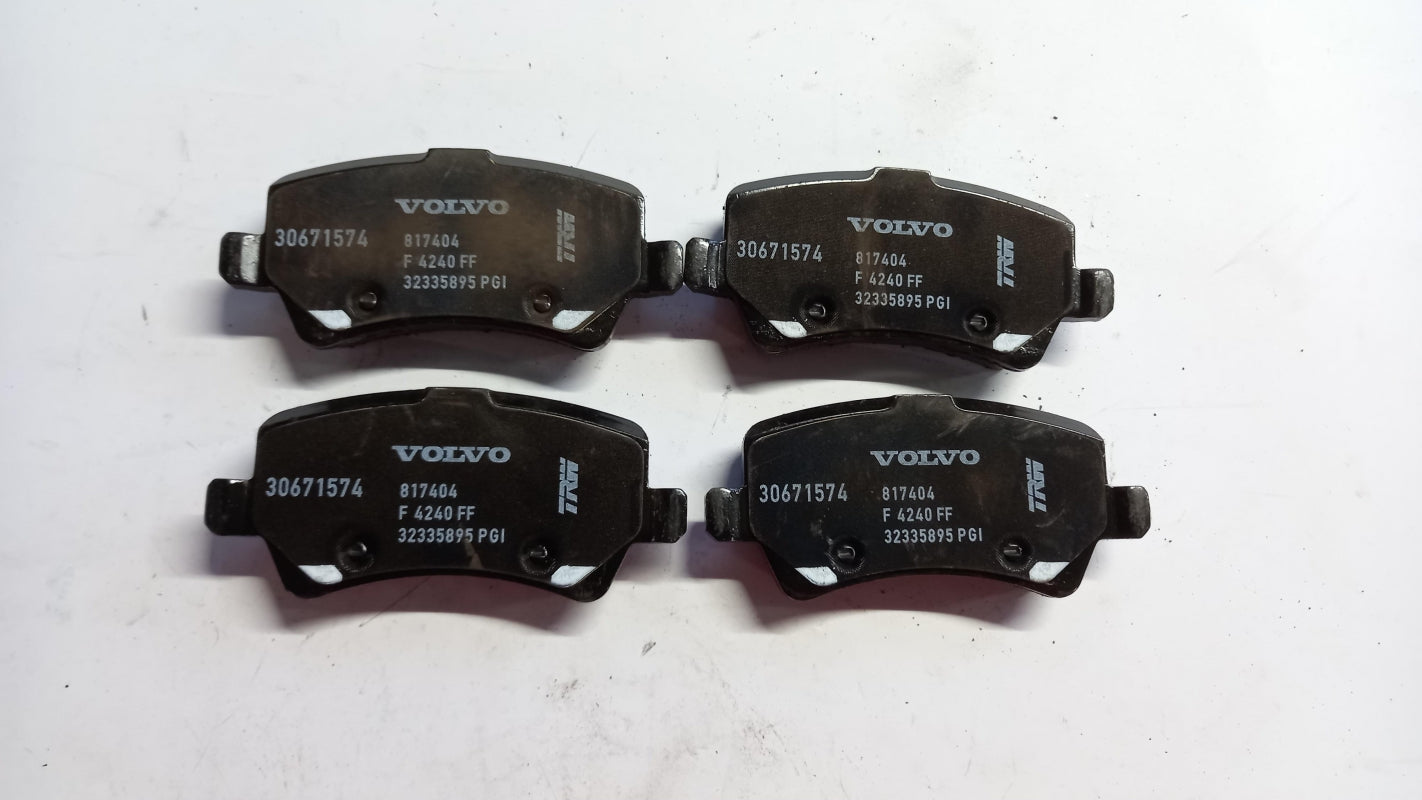 Original VOLVO S60 XC V60 XC XC60 Bremsbeläge Bremsklötze hinten 30671574