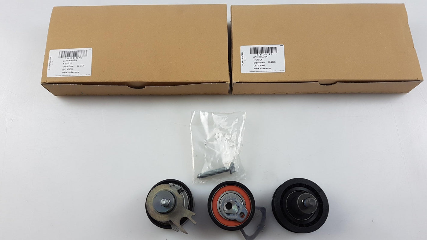 Original AUDI A2 VW Golf Caddy SKODA Fabia 1.4 / 1.6 Zahnriemensatz 036198119C