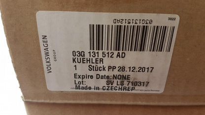 Original AUDI A3 SKODA Fabia Octavia VW Golf Passat AGR Kühler 03G131512AD