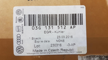 Original AUDI A3 II (8P) SKODA Octavia II (1Z) AGR Kühler 03G131512AP