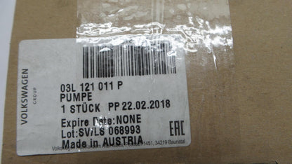 Original VW Jetta Polo Passat AUDI A3 SEAT Altea Diesel Wasserpumpe 03L121011P