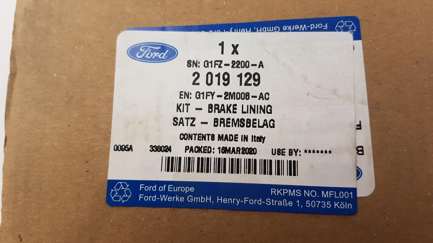 Original FORD Focus CEW 2014 > Bremsbeläge Hinten 2019129